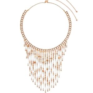 Kendra Scott Maxen Necklace in Rose Gold Blush Mix brand new Never worn